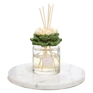 Parlak Sırlı Taş Nilüfer Zarafeti Çubuklu Oda Kokusu 500 ml- White Jasmine