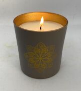 BÜYÜK GRİ-GOLD  YASEMİN SANDAL KOKULU VEGAN MUM